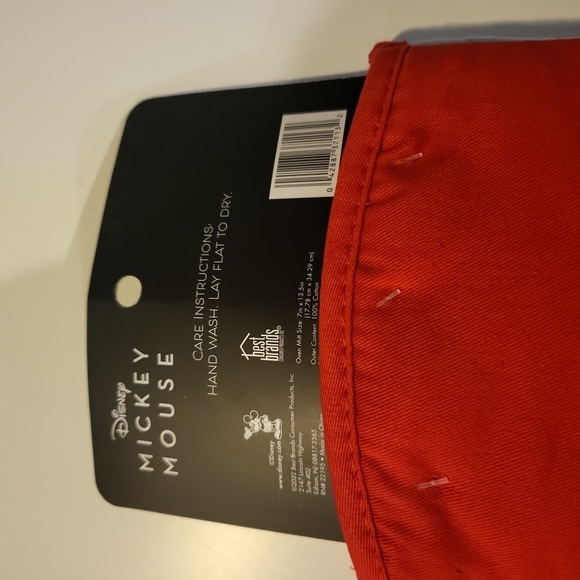 𝅺disney Mickey Mouse 2 Pack Oversized Oven Mitts - Picture 2 of 2